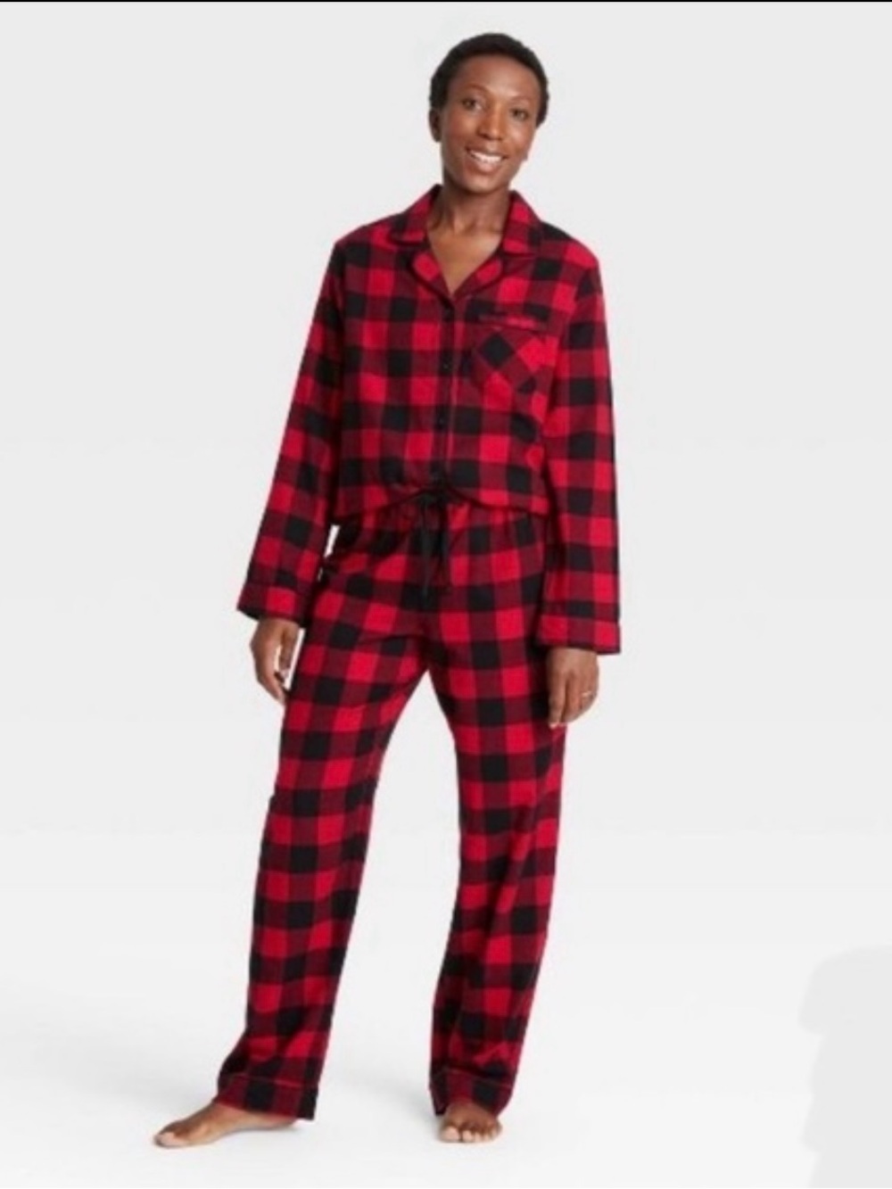 Wondershop Target Buffalo Plaid Pajama Set Women’s S
